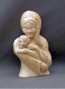Frau mit Kind 15cm